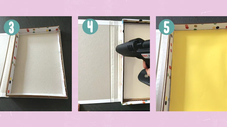 Step by step make a hollow book safe