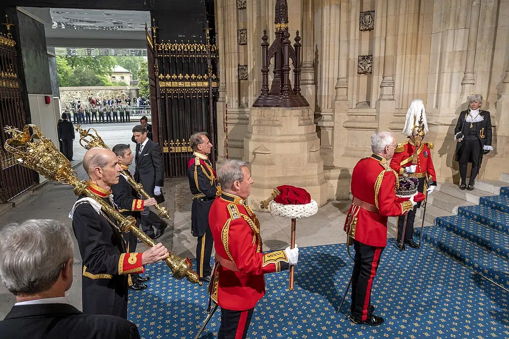 sergeant at arms opening ceremony at Westminster