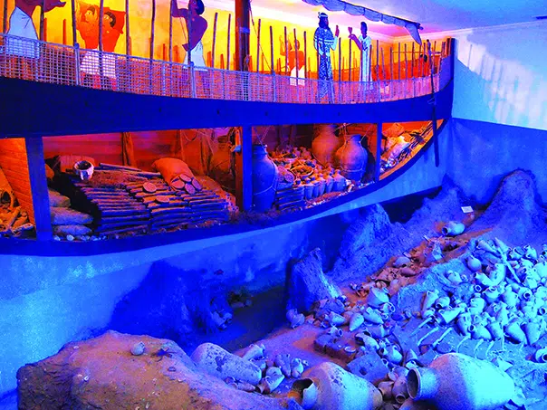 After many years of cleaning, sorting and treating the many finds, the amazing treasures from the shipwreck can now be visited at the Bodrum Museum of Underwater Archaeology in Turkey.